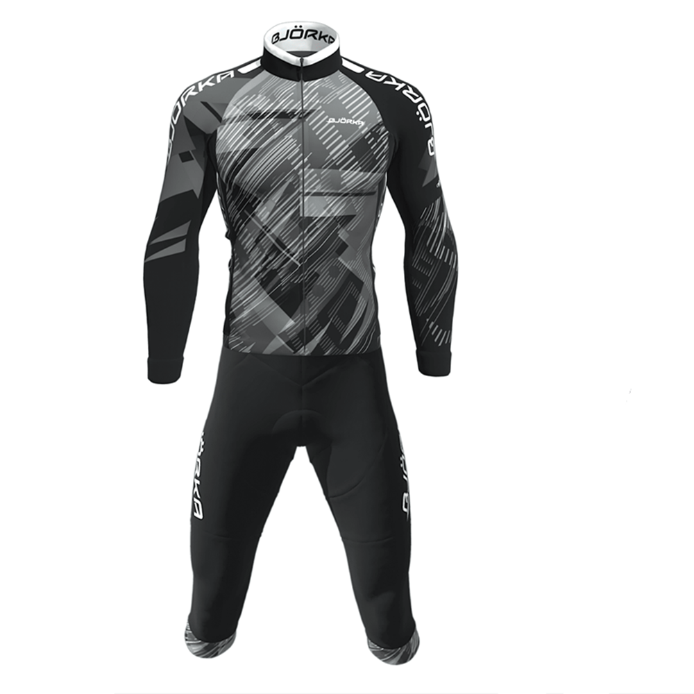 Cycling Gear Jersey - メンズサイクリングジャンプスーツ,半袖ジャージ,ジェルパッド付きショーツ,マウンテンバイク用,春と秋,3/4