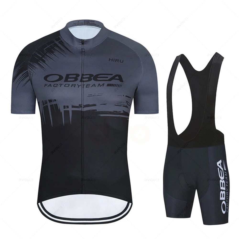 Cycling Bib Shorts - 2027 Hiru サイクリングジャージセット、夏用通気性バイクウェア、MTBウェア、自転車用ビブパンツ、レース用スポーツウェア、サイクリングジャージ
