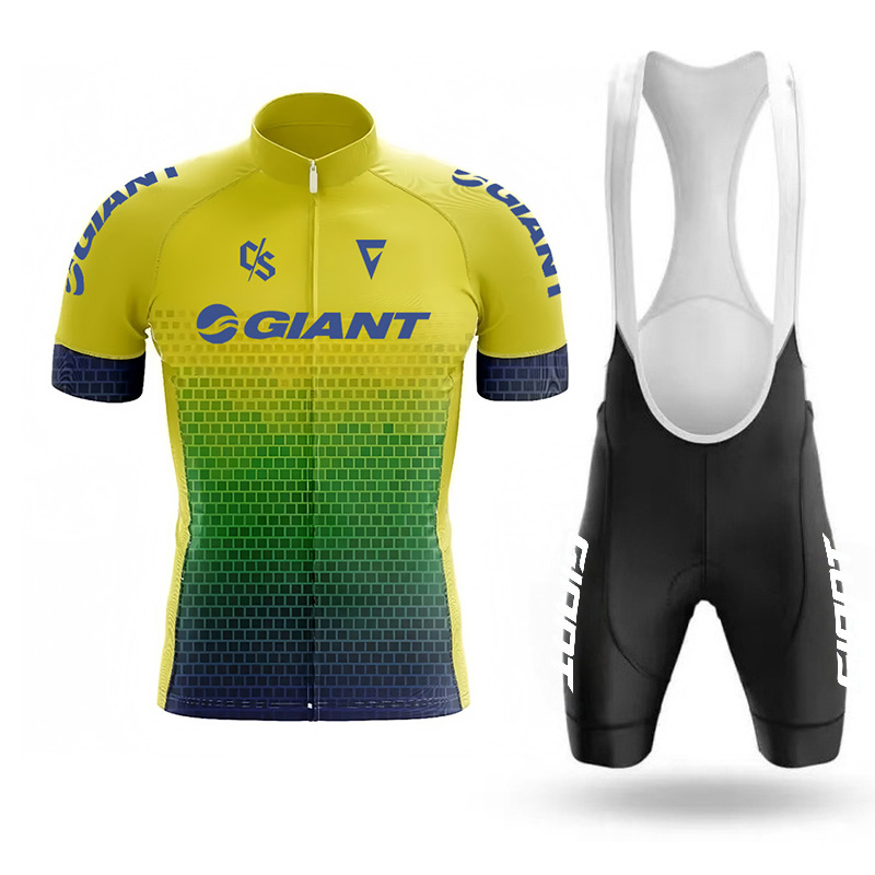 男性用ジャイアントサイクリングジャージ、ロードマウンテンバイ - Cycling Bib Shorts のレビューと価格