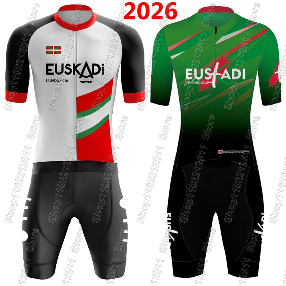 Euskadi チームサイクリングジャージ 2026 セット - Cycling Gear Jersey のレビューと価格