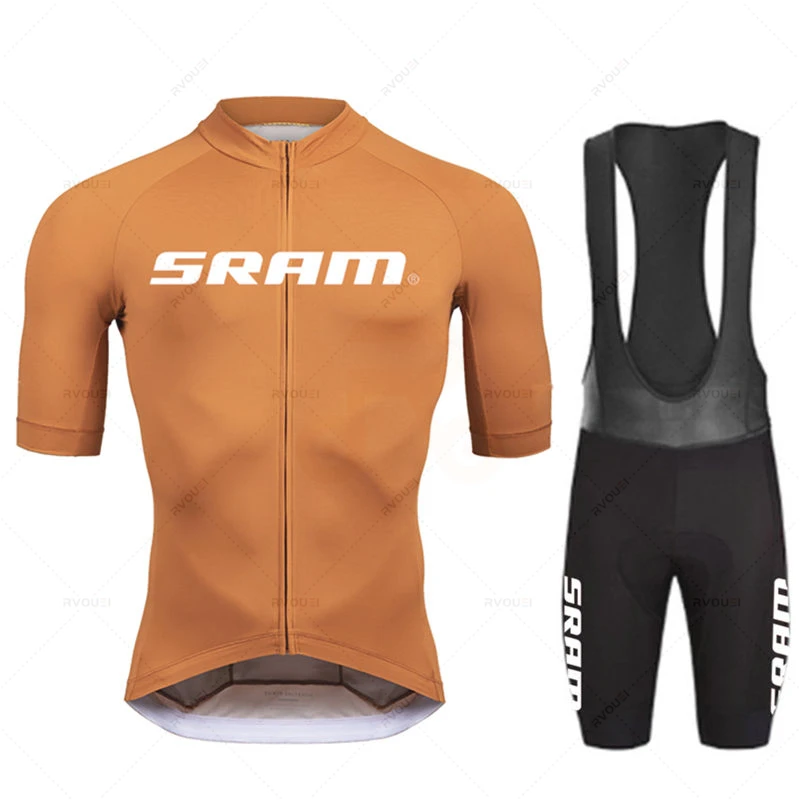 2027年 SRAM プロサイクリングジャージセット、メンズ - Cycling Bib Shorts のレビューと価格