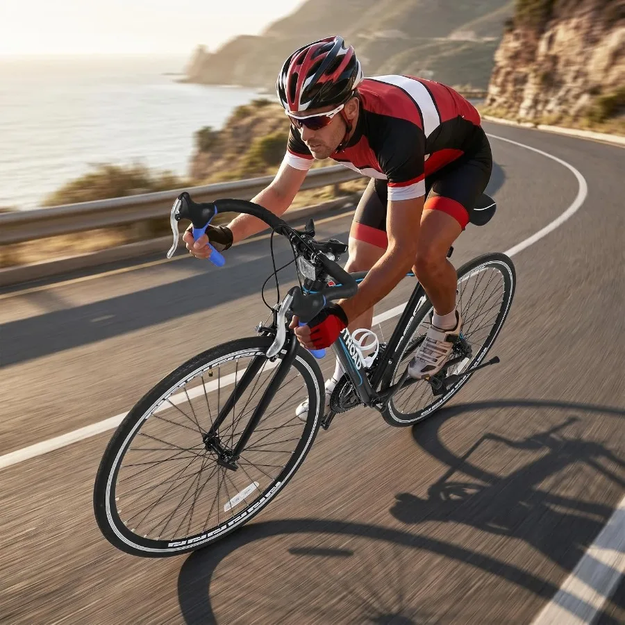 700Cホイール、21/14段変速、軽量アルミニウム合金フレ - Carbon Bike Frame のレビューと価格